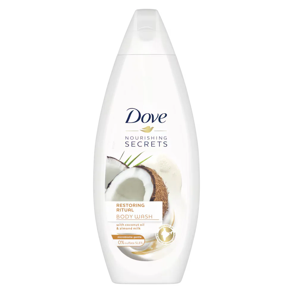 Dove Restoring Ritual Body Wash - Coconut Oil and Almond Milk 250ml