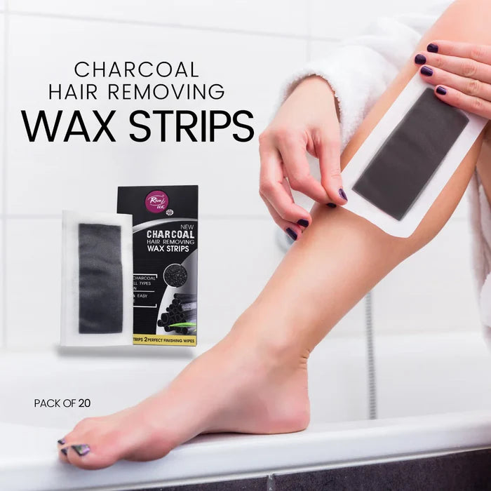 Rivaj UK - Charcoal Hair Removing Body Wax Strips