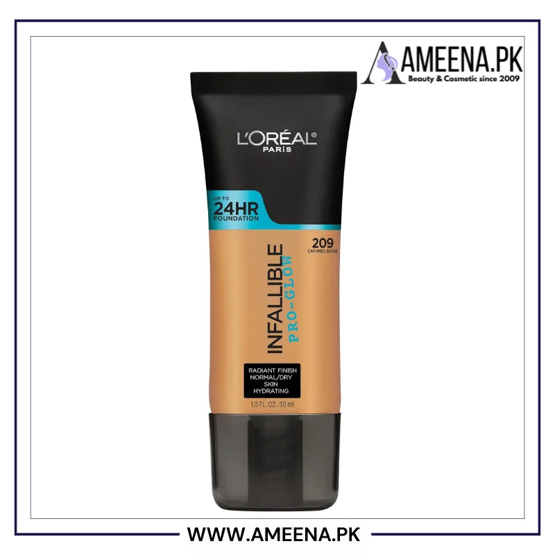 L'Oreal Paris Makeup Infallible Up to 24HR Pro-Glow Foundation