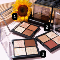 Huda Moji Contour Highlighter Palette – Sculpt, Glow & Define