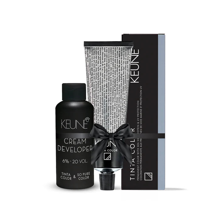 Keune Tinta Blue Black 1.1 with Keune Developer 20 Volume - 60 ml