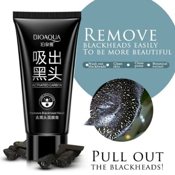Bioaqua Black Suction Activated Carbon Remove Blackhead Mask