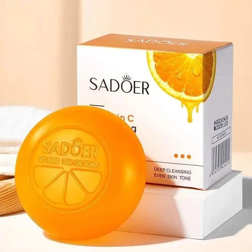 Sadoer Vitamin C Brightening Whitening Soap Bar 100g