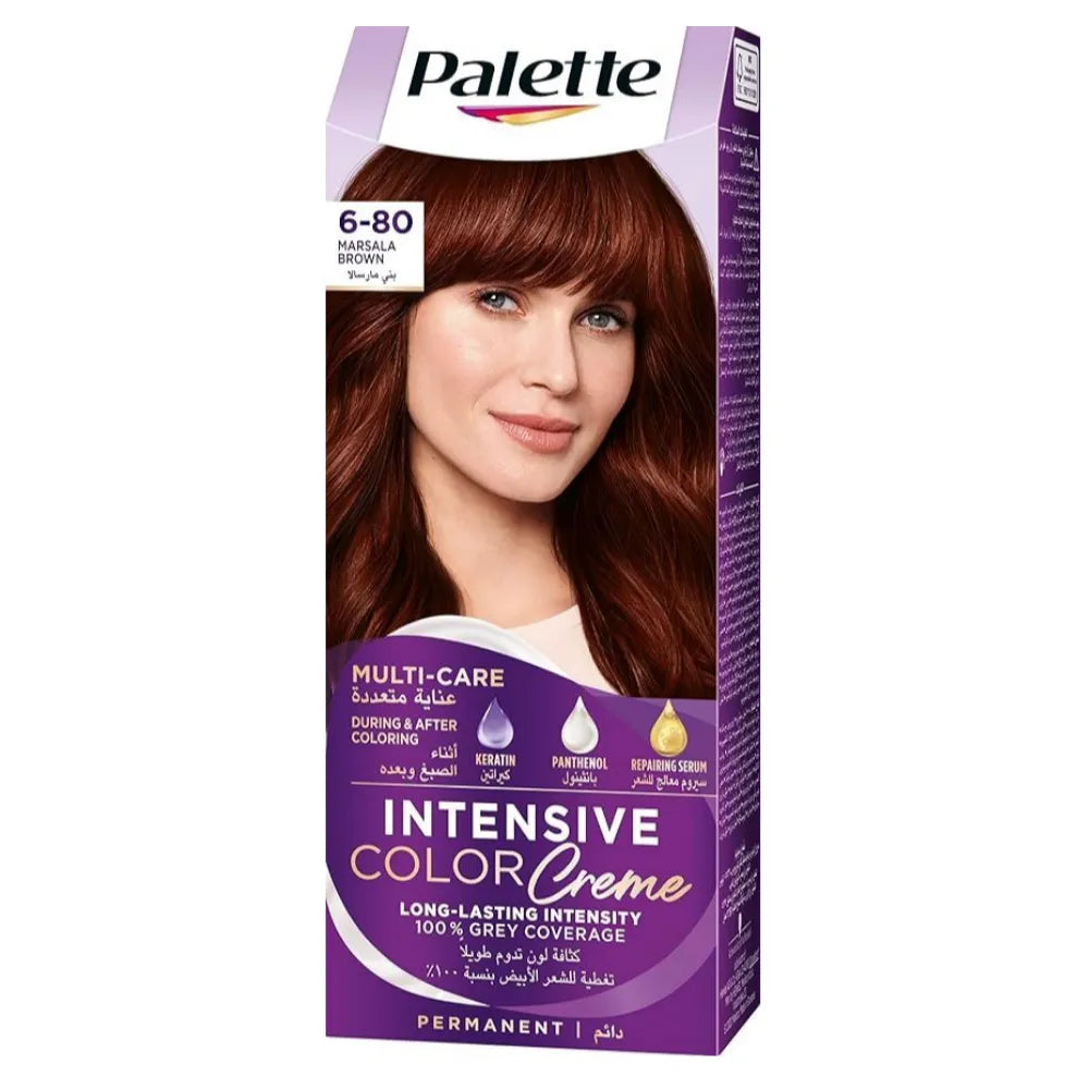 Palette Hair Color 6.80 Marsala Brown - 50ml