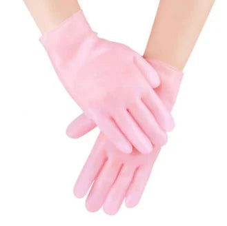 1 Pair Reusable Gel Silicone Hand Gloves