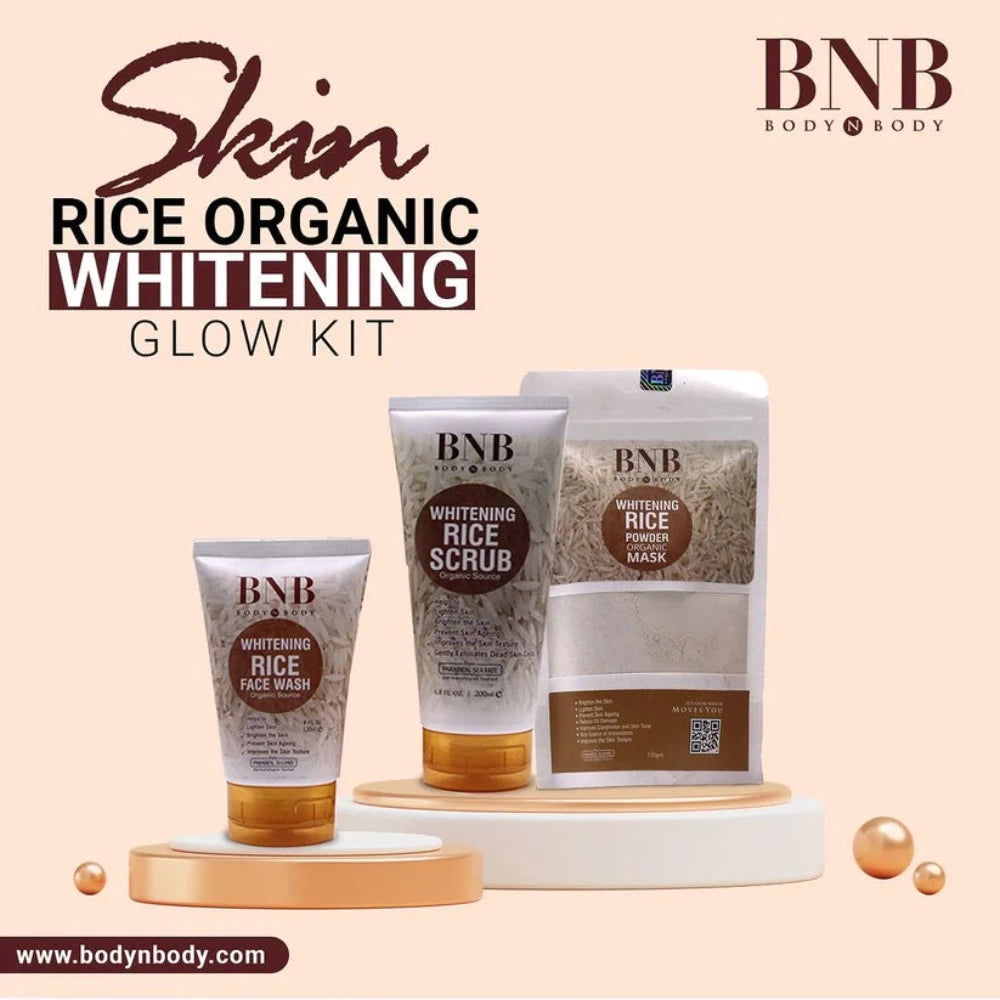 BNB Rice Extract Bright & Glow Kit (Original)