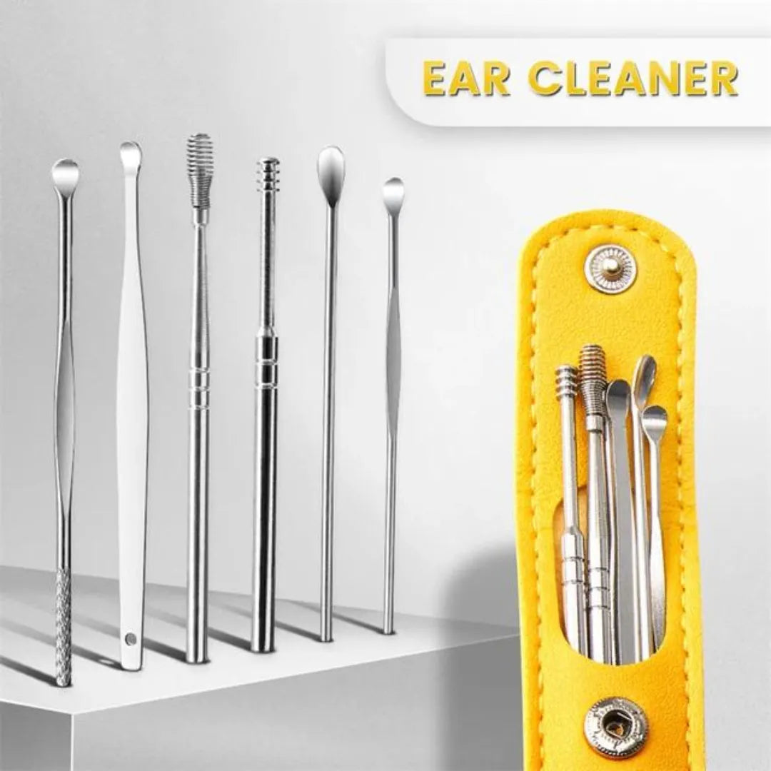 Pack of 6 Earpick Cleaning Kit