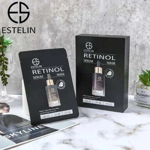 ESTELIN Retinol Anti-Wrinkle Serum Mask Sheets