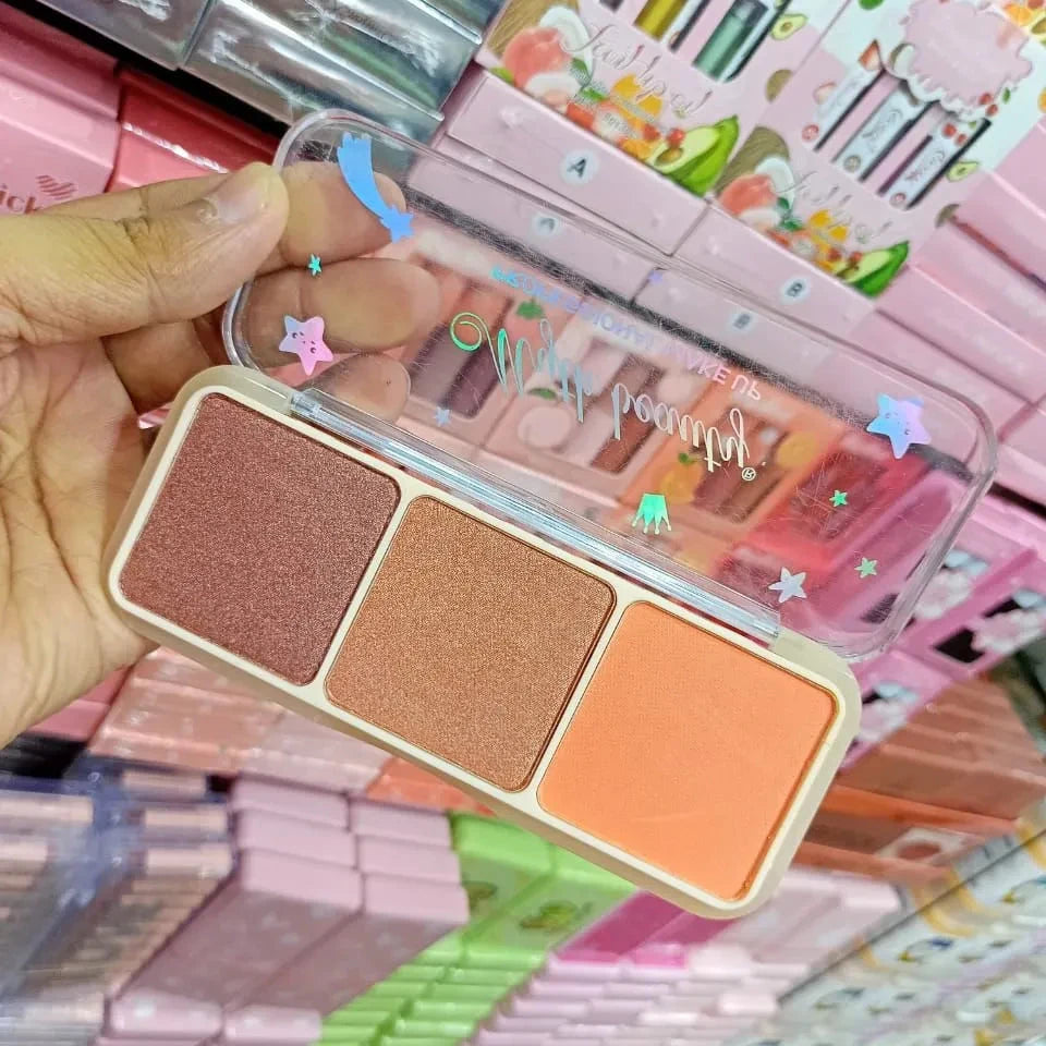 3in1 Highlighter Palette