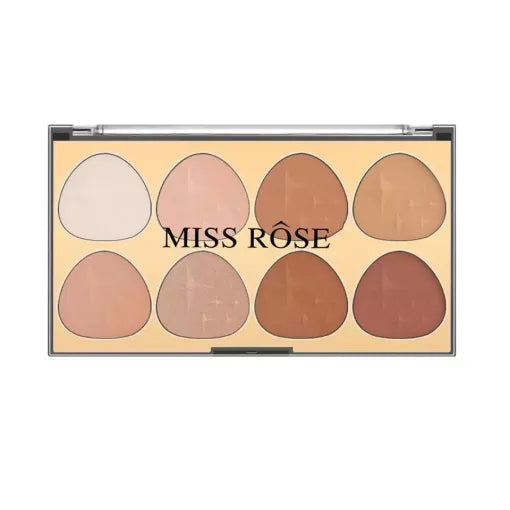 Miss Rose New 8 Colors Contour Palette