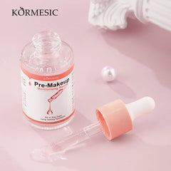 KORMESIC Pre-Makeup Serum with Castor Oil & Niacinamide Moisturizing Skincare Serum 30ml