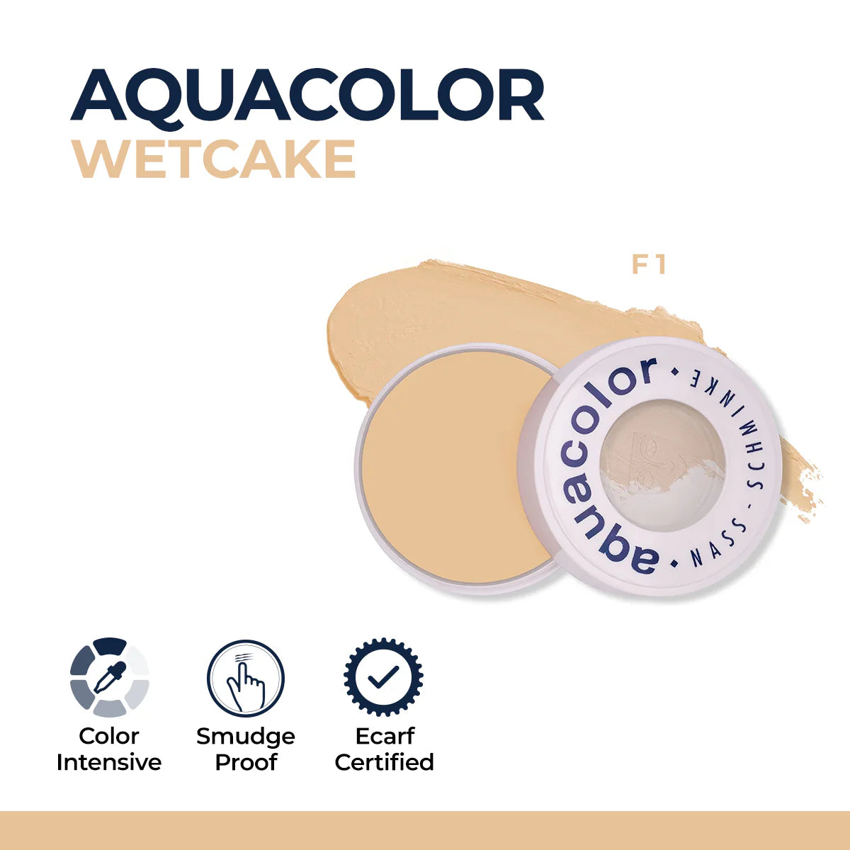 Kryolan - Aquacolor wetcake