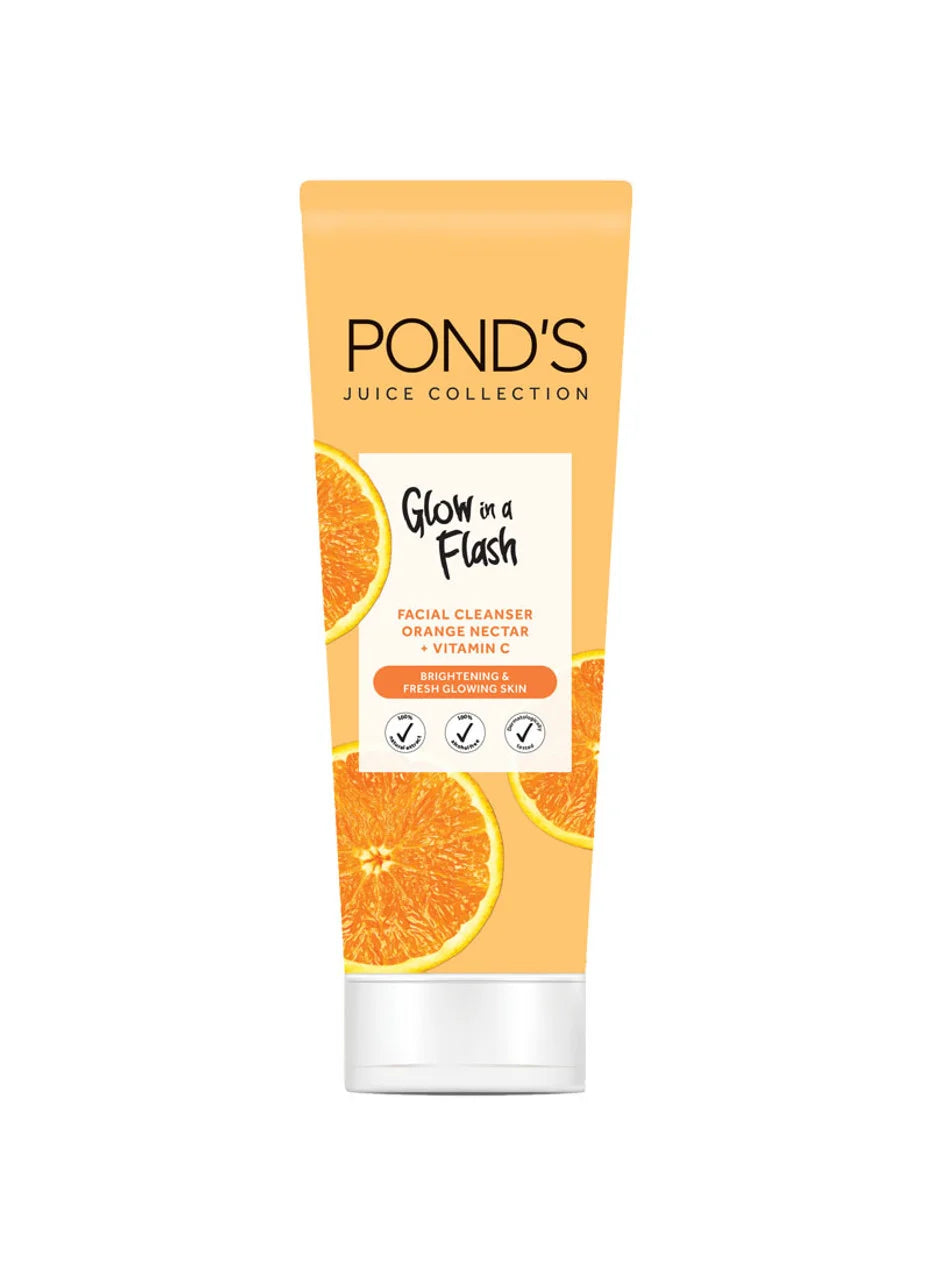 Ponds Juice Collection Glow In A Flash Facial Cleanser