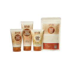 BNB Rice Bliss Bundle (Rice Extract Kit + Organic Rice Ceramide Moisturizer 120ml)