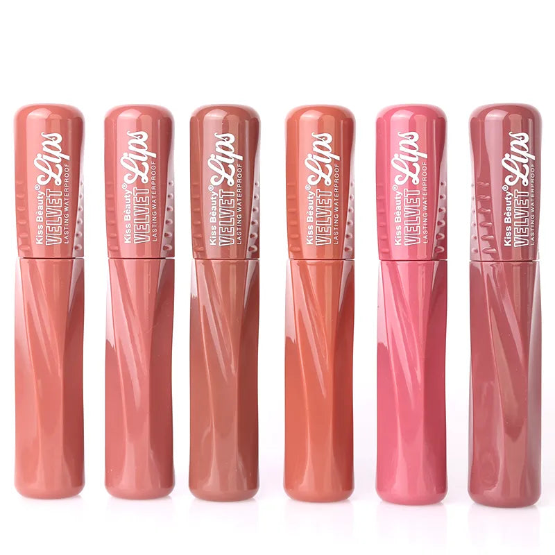 Kiss Beauty Velvet Long Lasting  Waterproof Lipgloss