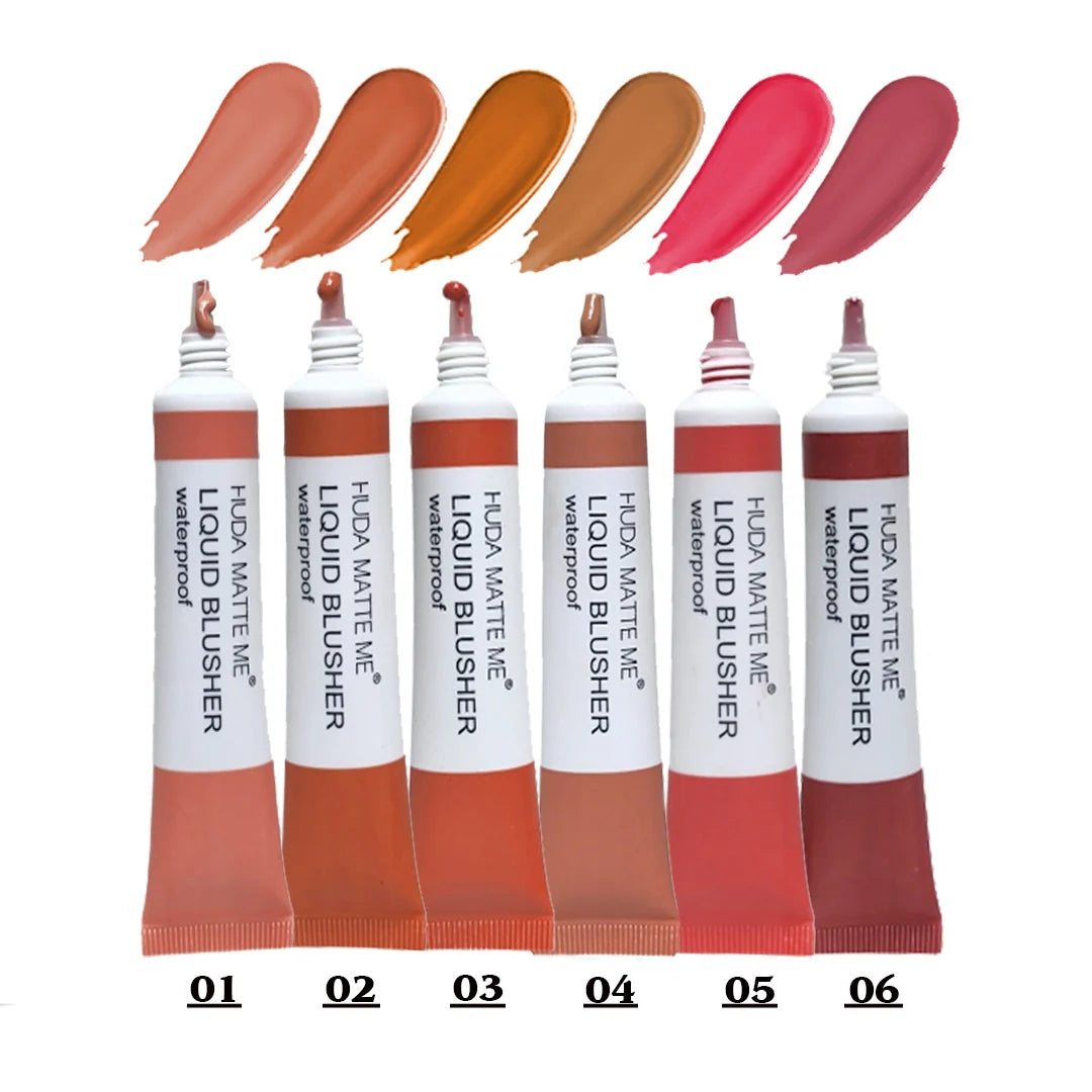 Huda Matte me Liquid Blusher Waterproof - 15ml