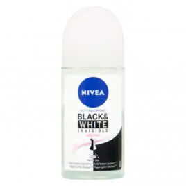 Nivea Black and White Invisible Deodorant Roll-On For Women 50ml