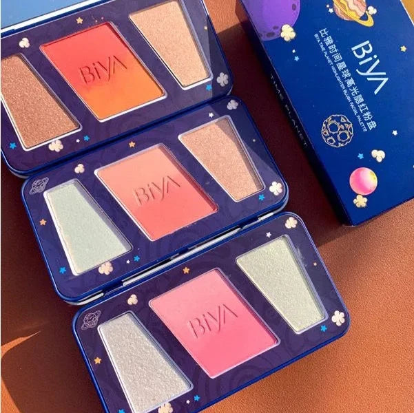 Biya Korean Highlighter & Blush Palette