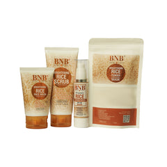 BNB Rice Renewel Bundle ( Rice Kit + Rice Sunscreen SPF 60 50ml )