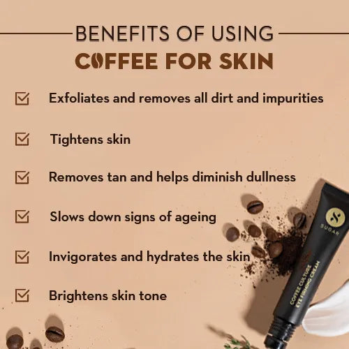 Coffee Skin Whitening Facial kit All Skin Type With Bleach| Pack Of 6 | Organic Coffee Facial