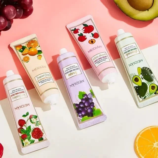 Meidian Colorful Fruit Hand Cream Set (Pack of 5)