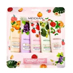 Meidian Colorful Fruit Hand Cream Set (Pack of 5)