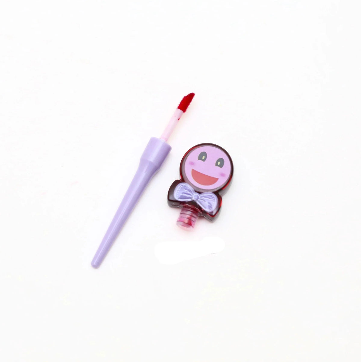 1Pcs Lollipop Shaped Emoji Lip Oil Gloss