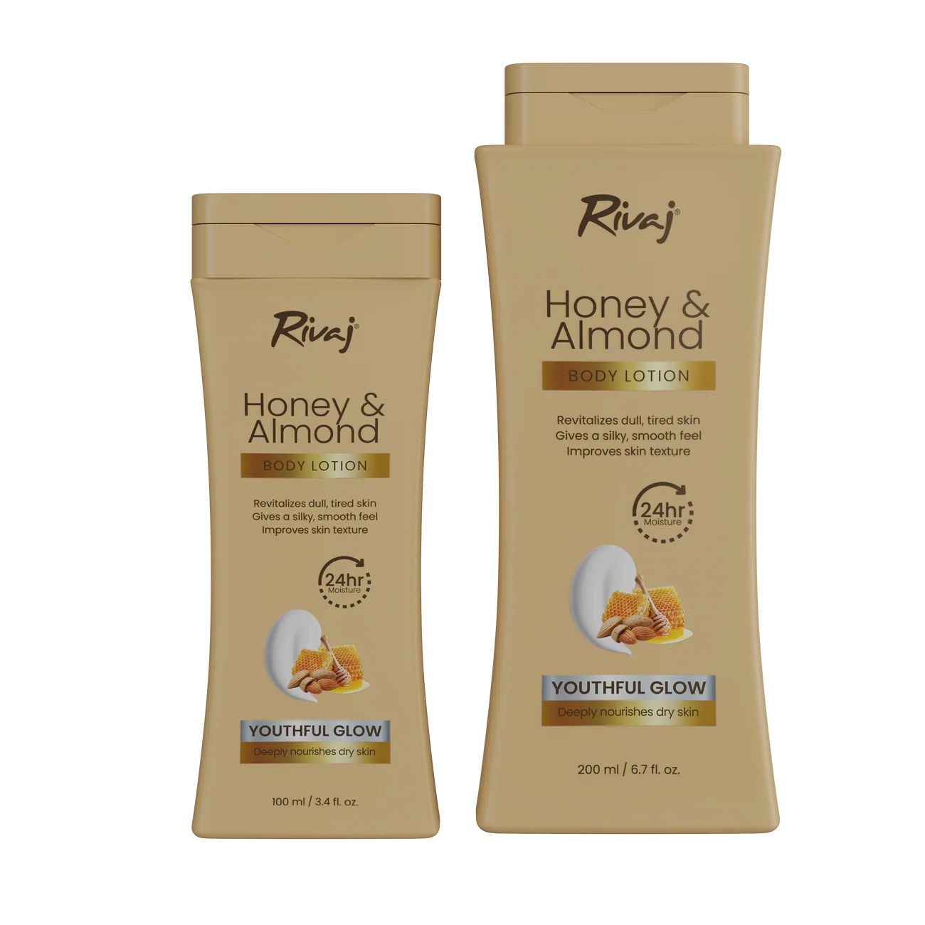 Rivaj Body Lotion Honey & Almond