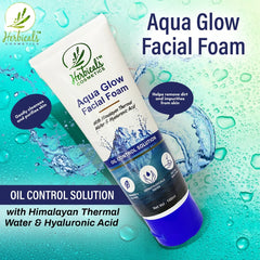 Herbicals Aqua Glow Oil Control Faical Foam 100 ML