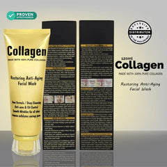 Wokali Collagen Anti-Aging and Anti-Acne Facial Wash 120ml