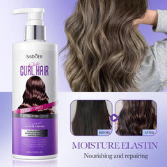 Sadoer Hair Volumizing Cream Hair Conditioner Volume Lift Styling Cream Curly & Nourishing Hair Care 300ml