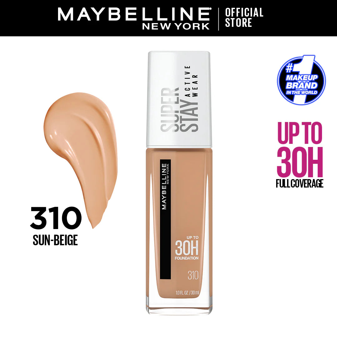 Maybelline Superstay 30 Hour Active Wear Full Coverage Foundation