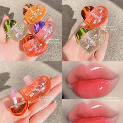 Pack of 4 Cute And Trendy Heart Shaped Matte Lip Gloss