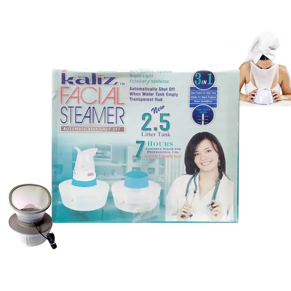 Kaliz Facial Steamer, Inhaler & Humidifier 3 in 1