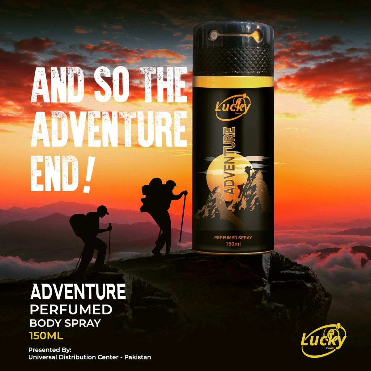 Lucky's Adventure Body Spray 150ml