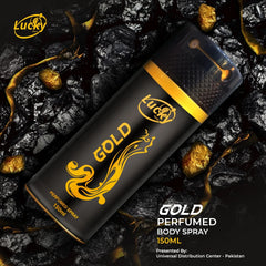 Lucky's Gold Body Spray 150ml