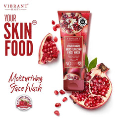 Vibrant Beauty Pomegranate Moisturizing Face Wash