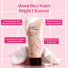 The Face Shop - Rice Water Bright Cleansing Foam 150ml