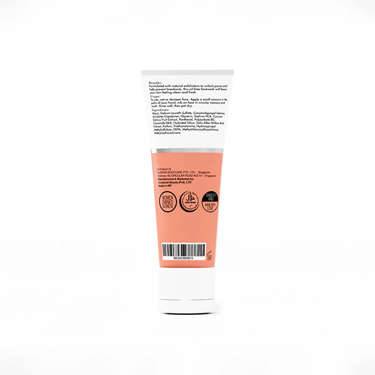 True Beauty 2 in 1 Exfoliating &amp; Cleansing Facewash 75ml