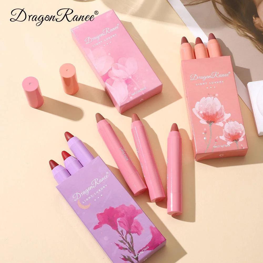 Dragon Ranee Light Luxury Lip Crayon Set