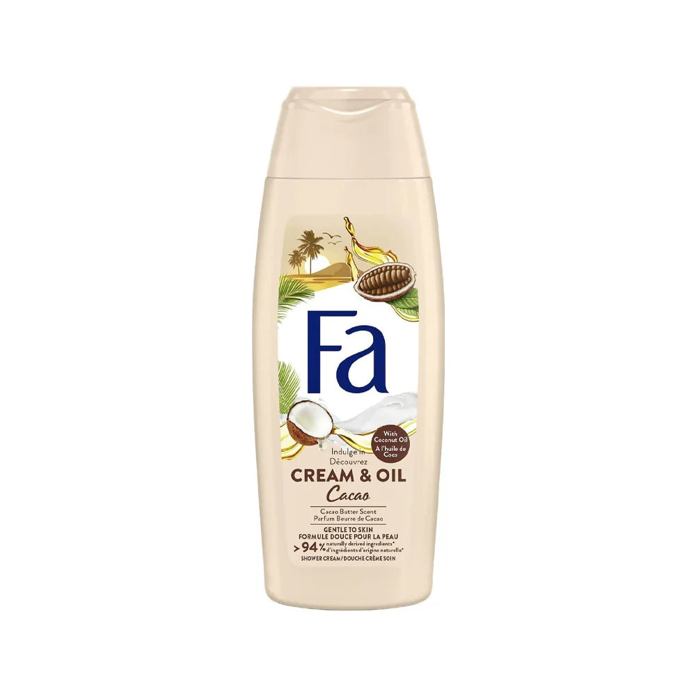 Fa Shower Cream & Oil Cacao Butter & Coco Oil 250ml