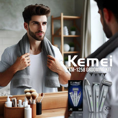 Kemei Professional 3in1 Men’s Grooming Heavy Duty Kit
