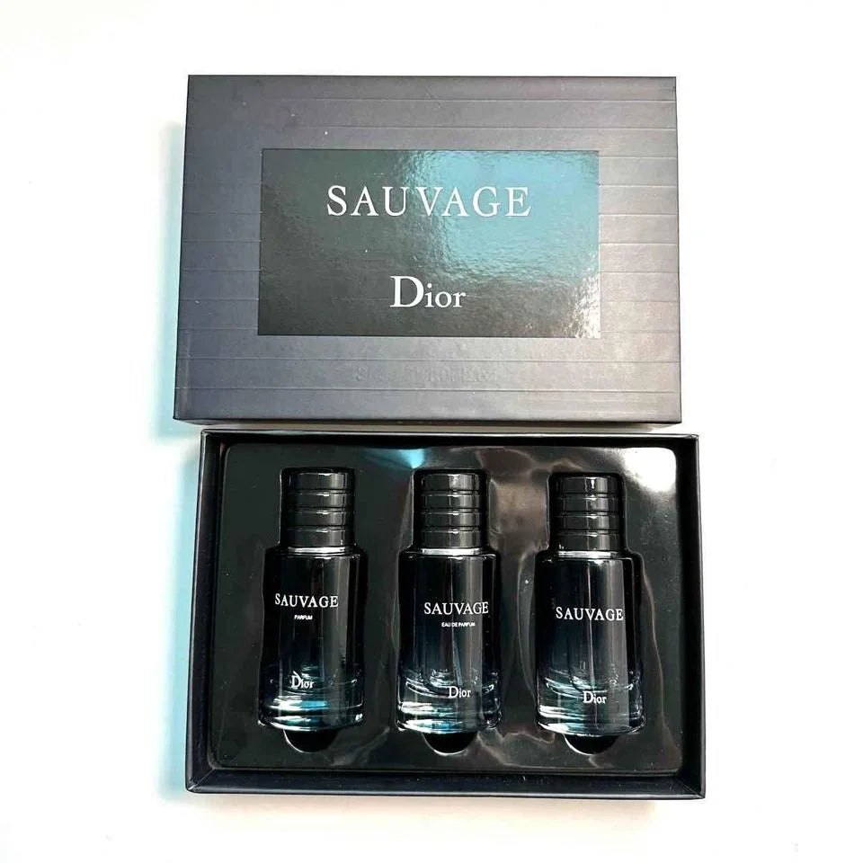 Dior Sauvage Gift Set 30ml Each Perfume