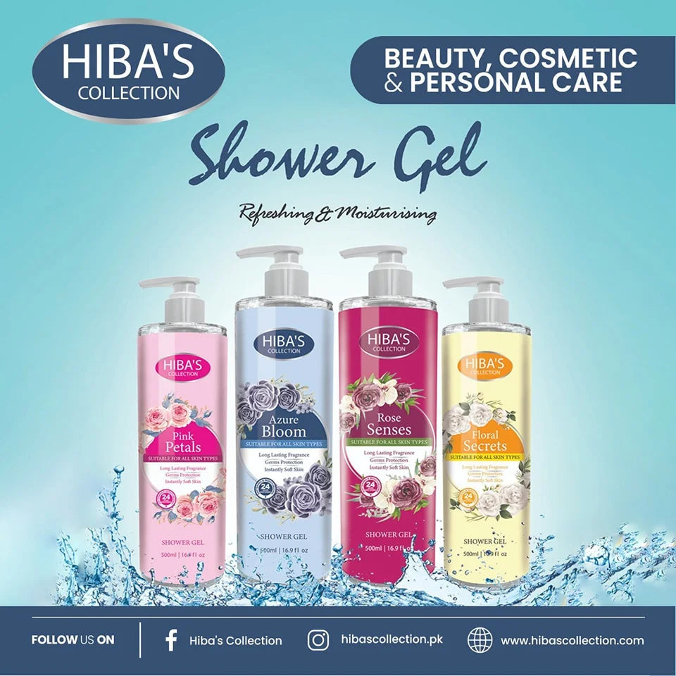 Hiba's Collection Refreshing and Moisturizing Shower Gel 250ml