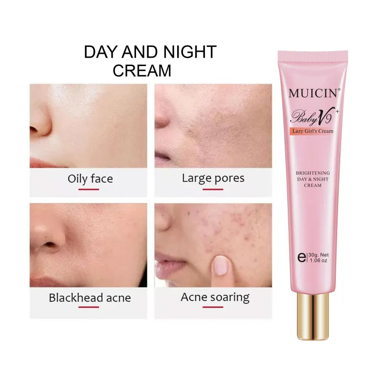 Muicin - V9+ Lazy Girl Day & Night Skin Polish Cream Tube