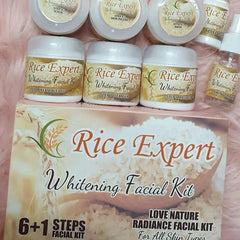 Rice Expert Facial Kit All Skin Type With Bleach| Pack Of 7