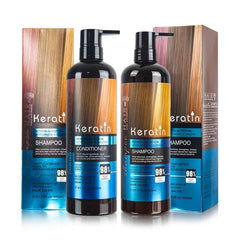 Keratin Moisturizing & Smooth Shampoo and Conditioner