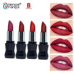 Heng Fang 4pcs Matte Cola Coca Lipstick Set