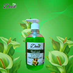 Deed Green Heart Hand Wash