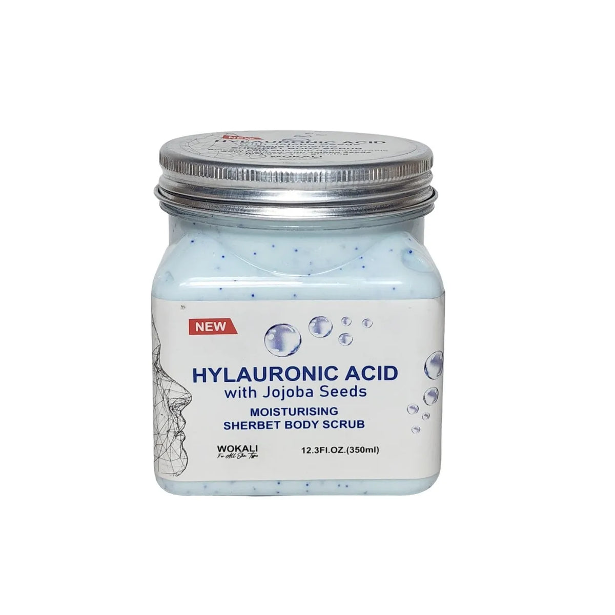 Wokali Hyaluronic Acid Scrub 350ml